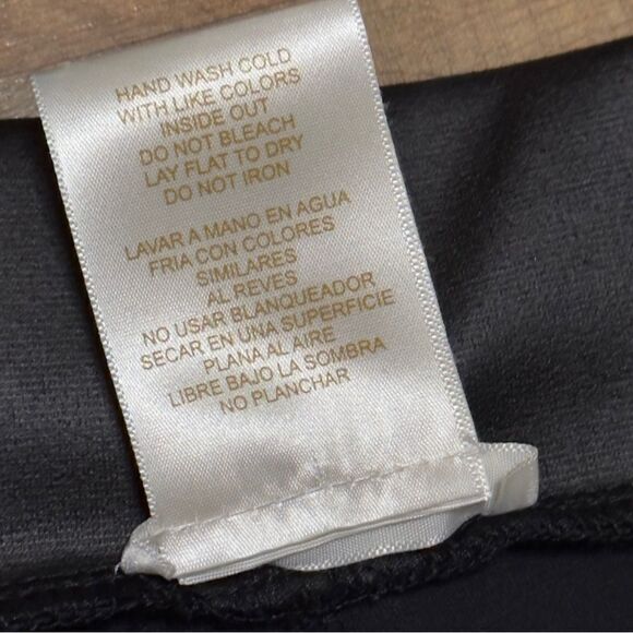 Matty M Black Shiny Front Leggings XLARGE - Picture 11 of 11